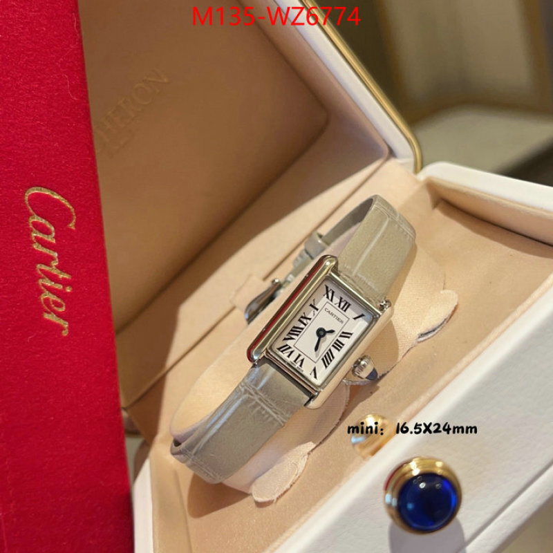Watch(4A)-Cartier perfect replica ID: WZ6774 $: 135USD