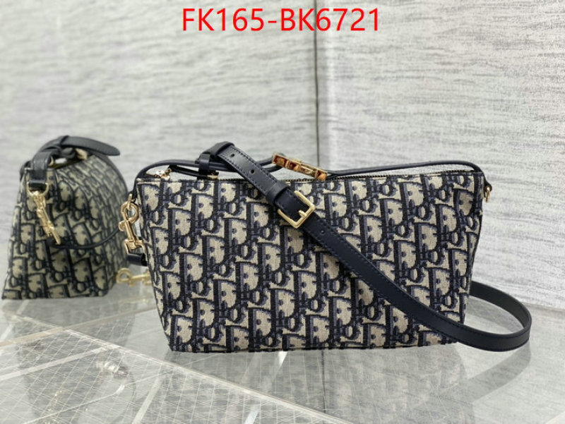 Dior Bags(TOP)-Crossbody- where could you find a great quality designer ID: BK6721 $: 165USD,