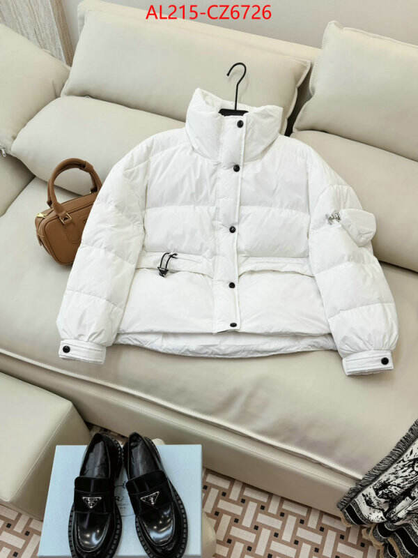 Down jacket Women-Prada replica wholesale ID: CZ6726 $: 215USD