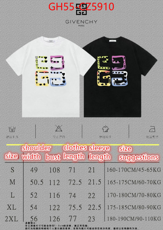 Clothing-Givenchy is it illegal to buy ID: CZ5910 $: 55USD