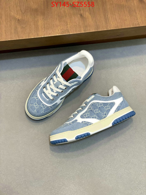 Men Shoes-Gucci what is a 1:1 replica ID: SZ5558 $: 145USD
