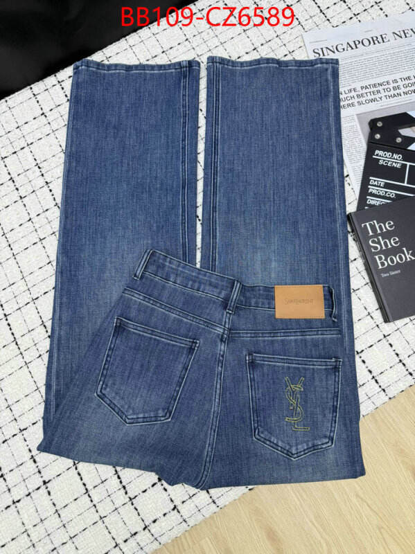 Clothing-YSL aaaaa+ replica designer ID: CZ6589 $: 109USD