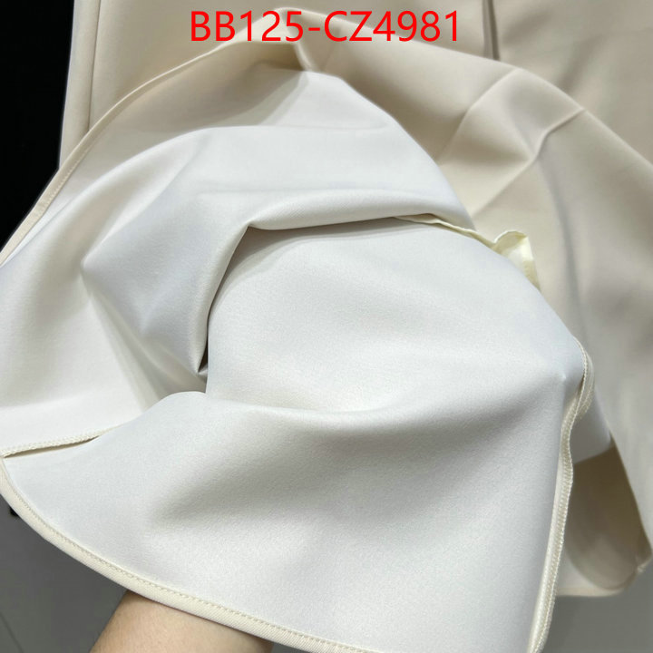 Clothing-Valentino top quality ID: CZ4981 $: 125USD