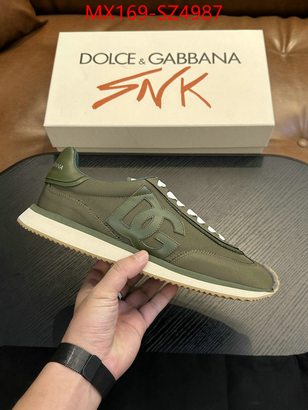 Men Shoes-DG best quality fake ID: SZ4987 $: 169USD
