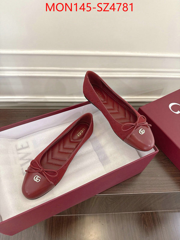 Women Shoes-Gucci best wholesale replica ID: SZ4781 $: 145USD