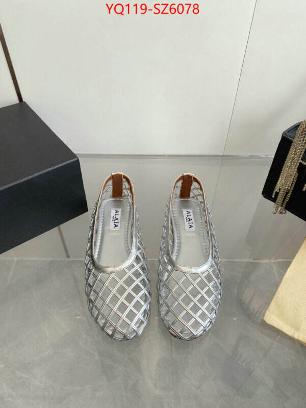 Women Shoes-ALAIA cheap high quality replica ID: SZ6078 $: 119USD