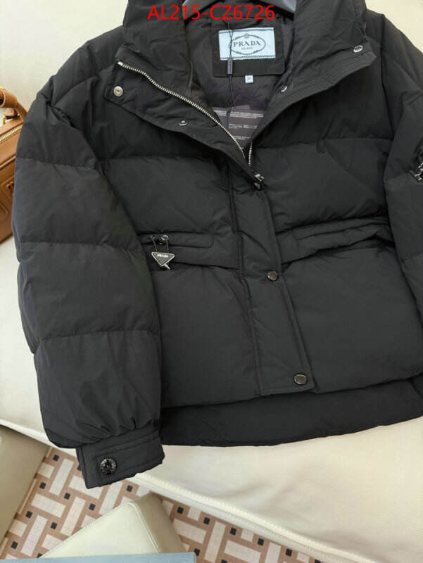 Down jacket Women-Prada replica wholesale ID: CZ6726 $: 215USD
