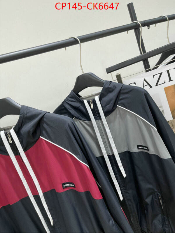 Clothing-MIU MIU new 2024 ID: CK6647 $: 145USD