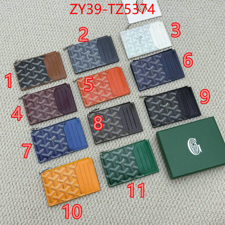 Goyard Bags(4A)-Wallet aaaaa class replica ID: TZ5374 $: 39USD,
