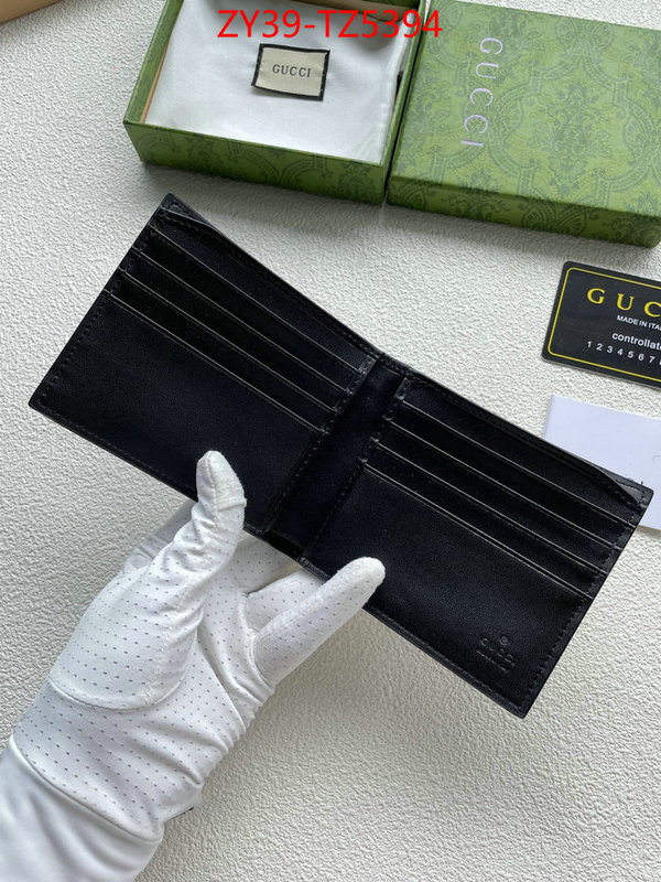 Gucci Bags(4A)-Wallet- where could you find a great quality designer ID: TZ5394 $: 39USD,