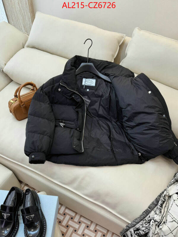 Down jacket Women-Prada replica wholesale ID: CZ6726 $: 215USD
