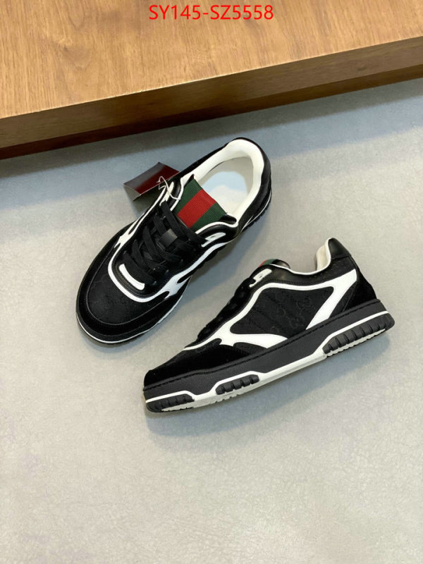 Men Shoes-Gucci what is a 1:1 replica ID: SZ5558 $: 145USD