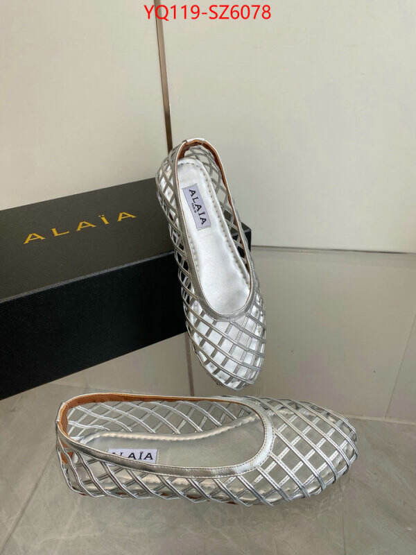 Women Shoes-ALAIA cheap high quality replica ID: SZ6078 $: 119USD