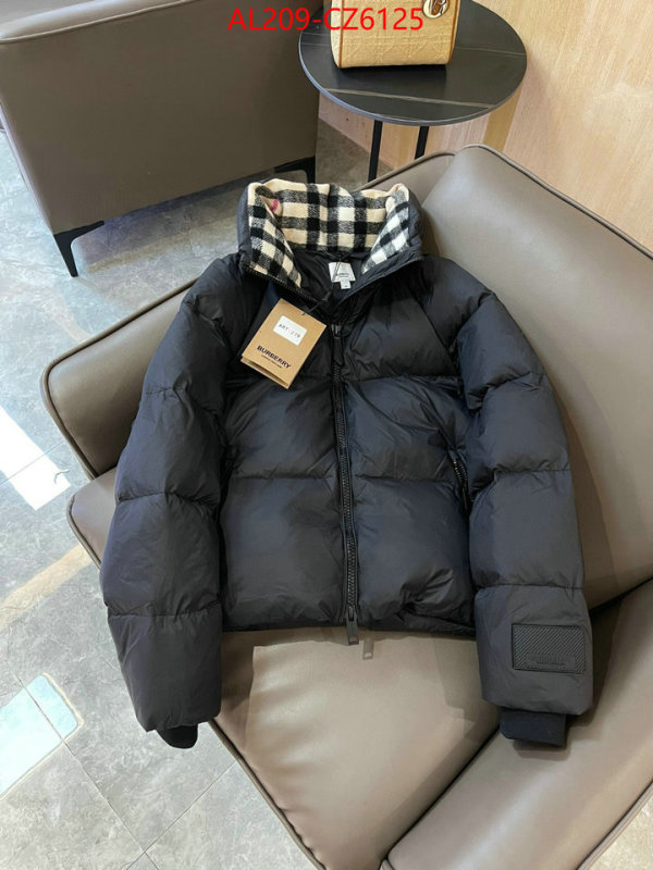 Down jacket Women-Burberry supplier in china ID: CZ6125 $: 209USD