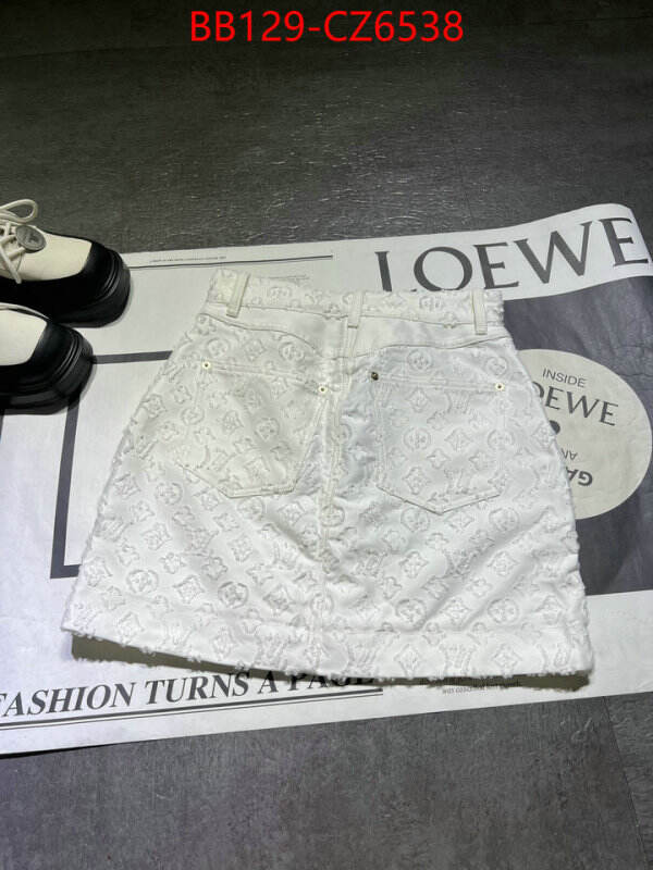 Clothing-LV designer fake ID: CZ6538 $: 129USD