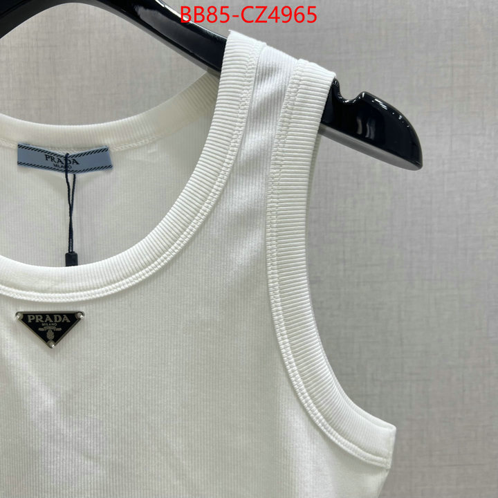 Clothing-Prada high quality designer replica ID: CZ4965 $: 85USD