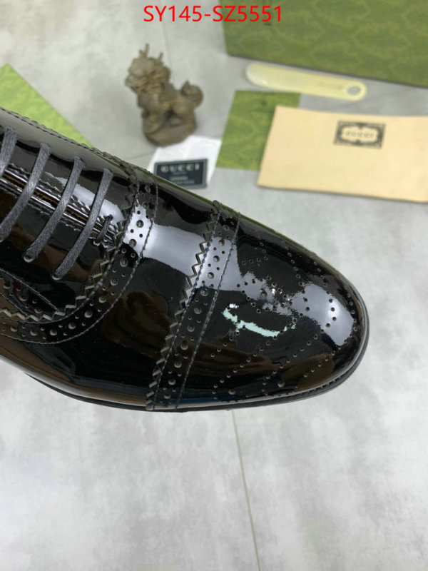 Men Shoes-Gucci best wholesale replica ID: SZ5551 $: 145USD