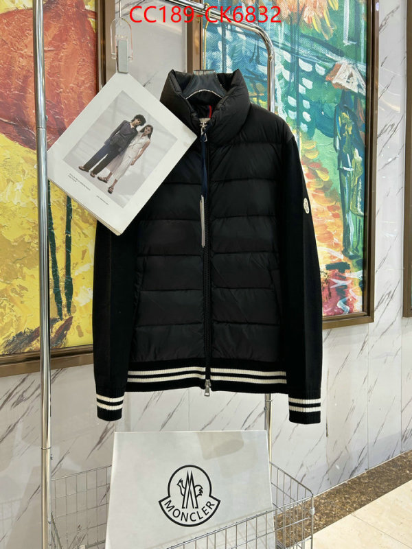 Down jacket Women-Moncler designer fashion replica ID: CK6832 $: 189USD