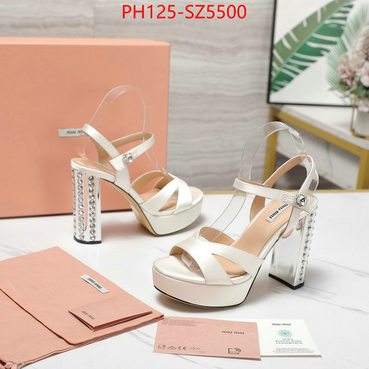 Women Shoes-Miu Miu wholesale designer shop ID: SZ5500 $: 125USD