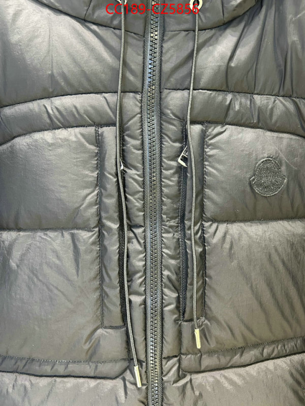 Down jacket Men-Moncler replica every designer ID: CZ5856 $: 189USD