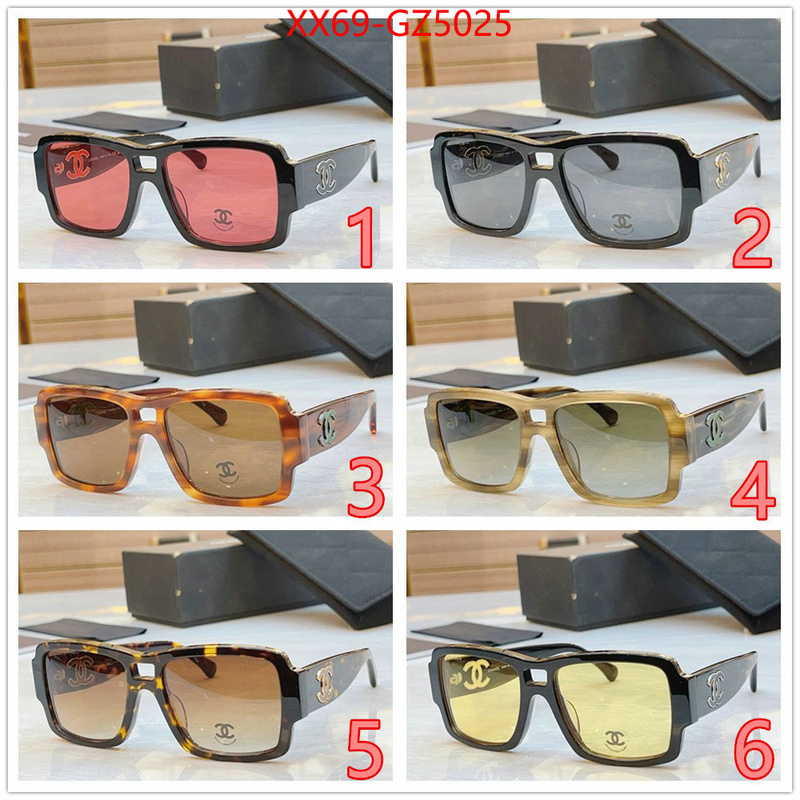 Glasses-Chanel buy top high quality replica ID: GZ5025 $: 69USD