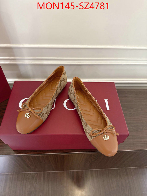 Women Shoes-Gucci best wholesale replica ID: SZ4781 $: 145USD