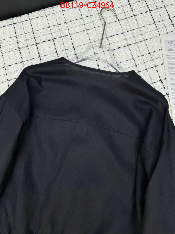 Clothing-Prada best quality replica ID: CZ4964 $: 119USD