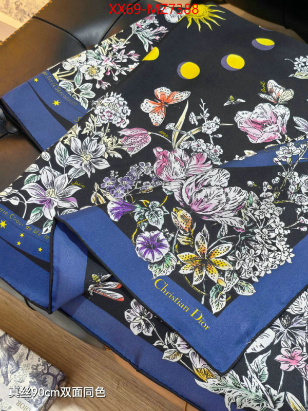 Scarf-Dior best quality replica ID: MZ7388 $: 69USD