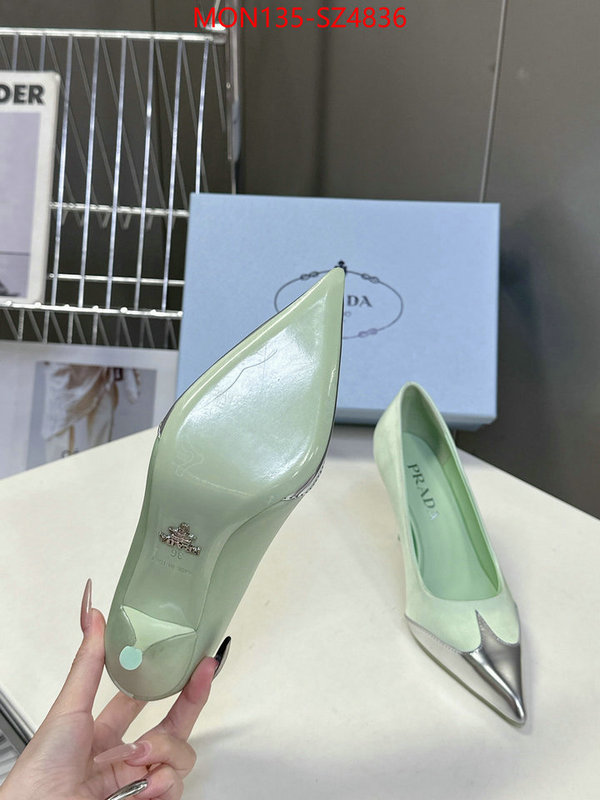 Women Shoes-Prada 2024 luxury replicas ID: SZ4836 $: 135USD