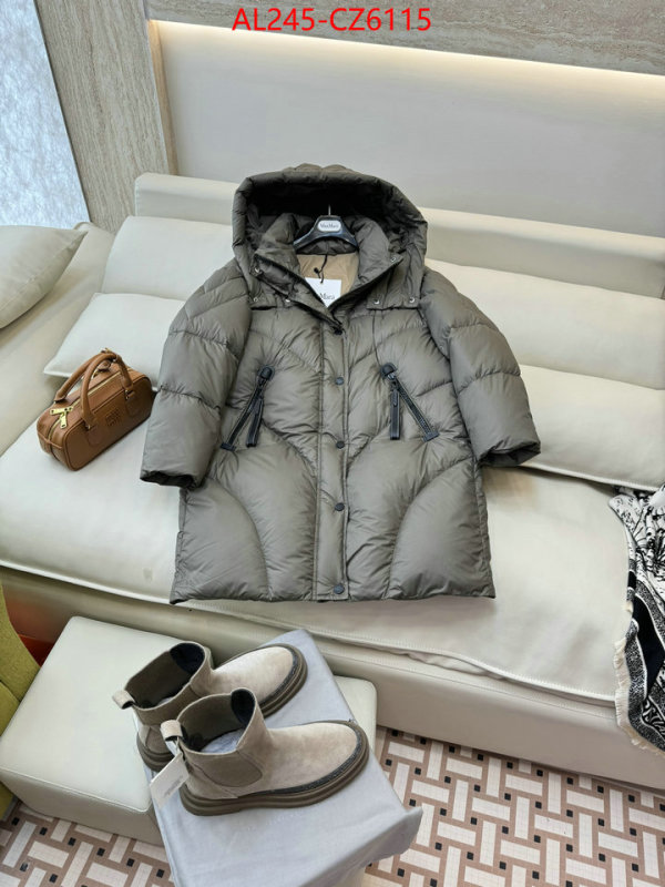 Down jacket Women-MaxMara replica for cheap ID: CZ6115 $: 245USD