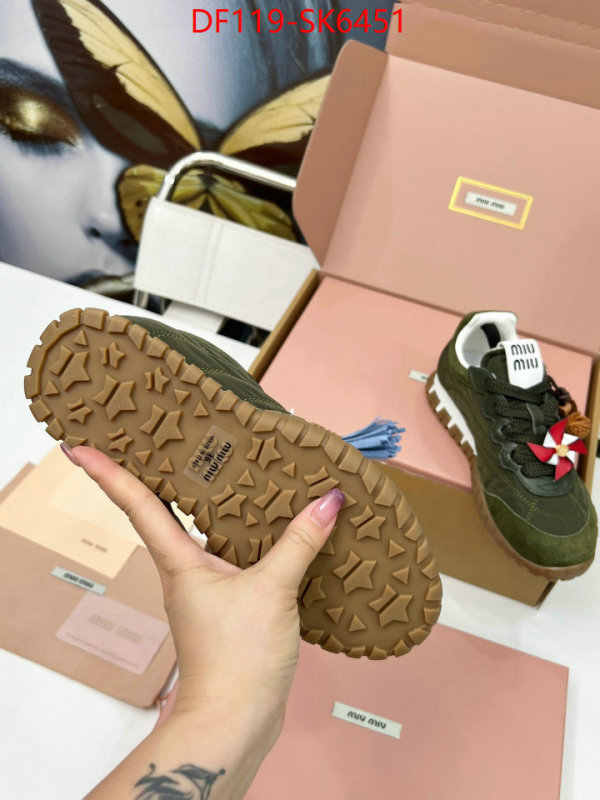 Women Shoes-Miu Miu quality replica ID: SK6451 $: 119USD