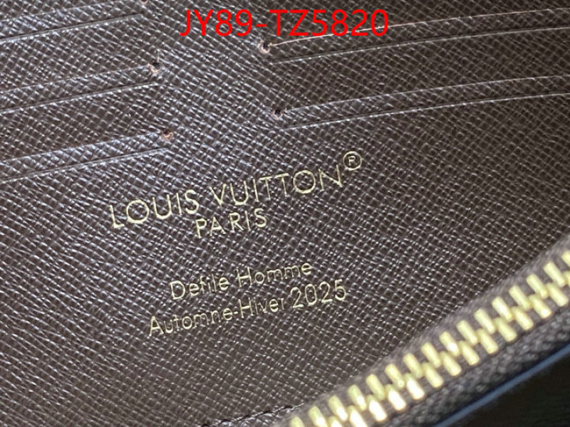LV Bags(TOP)-Wallet wholesale replica ID: TZ5820 $: 89USD,