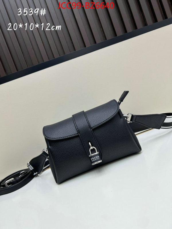 Prada Bags(4A)-Crossbody- designer 7 star replica ID: BZ6640 $: 99USD,