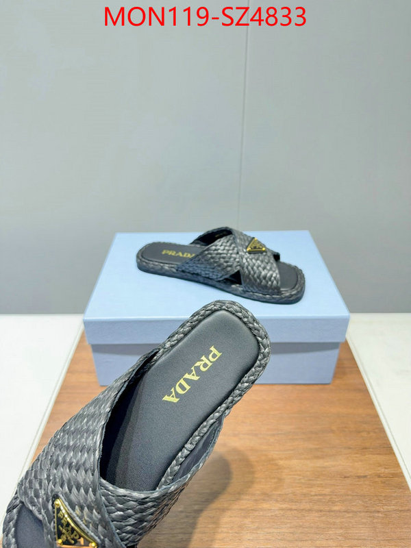 Women Shoes-Prada 2024 aaaaa replica customize ID: SZ4833 $: 119USD