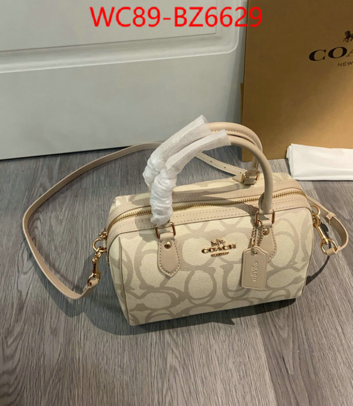 Coach Bags(4A)-Crossbody- what is a 1:1 replica ID: BZ6629 $: 89USD,
