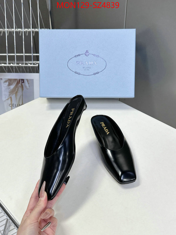 Women Shoes-Prada luxury 7 star replica ID: SZ4839 $: 129USD