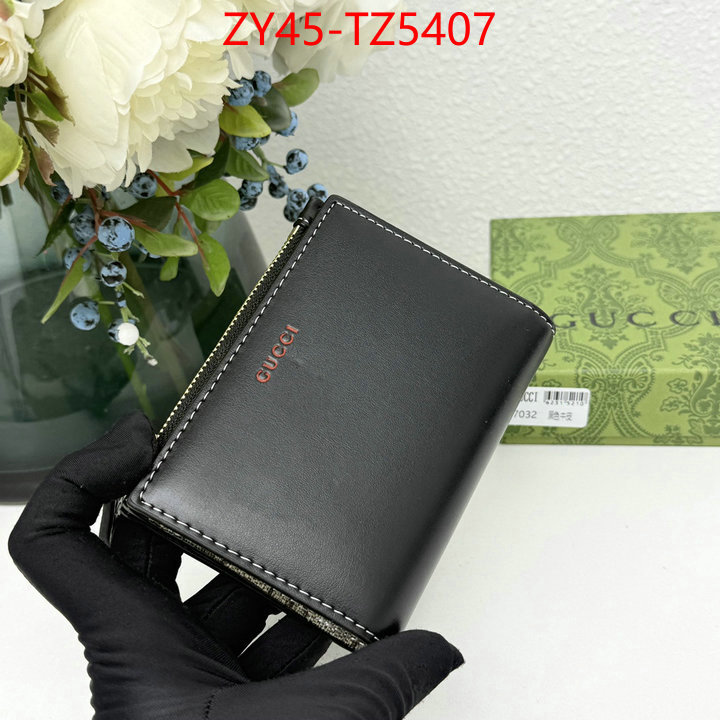 Gucci Bags(4A)-Wallet- the best quality replica ID: TZ5407 $: 45USD,