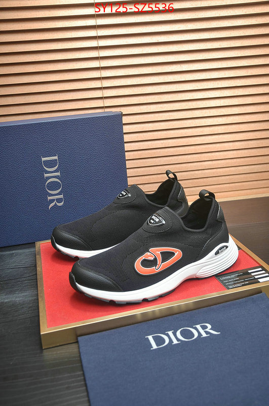 Men shoes-Dior best quality replica ID: SZ5536 $: 125USD