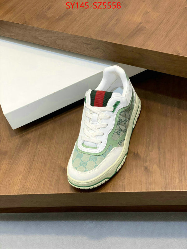Men Shoes-Gucci what is a 1:1 replica ID: SZ5558 $: 145USD