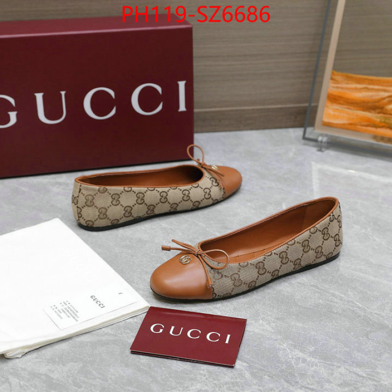 Women Shoes-Gucci online shop ID: SZ6686 $: 119USD