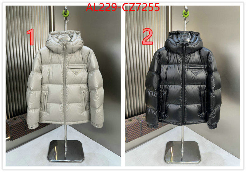 Down jacketMen-Prada can i buy replica ID: CZ7255 $: 229USD