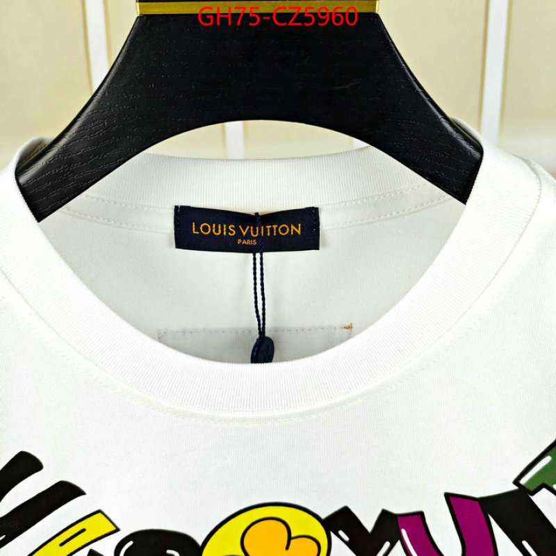 Clothing-LV what's the best to buy replica ID: CZ5960 $: 75USD