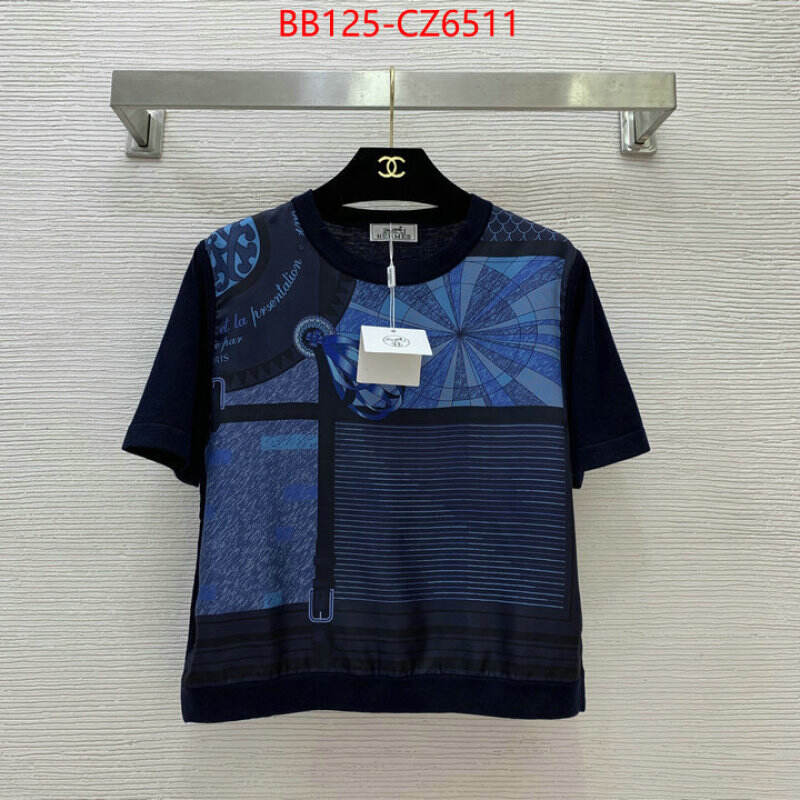 Clothing-Hermes fashion designer ID: CZ6511 $: 125USD