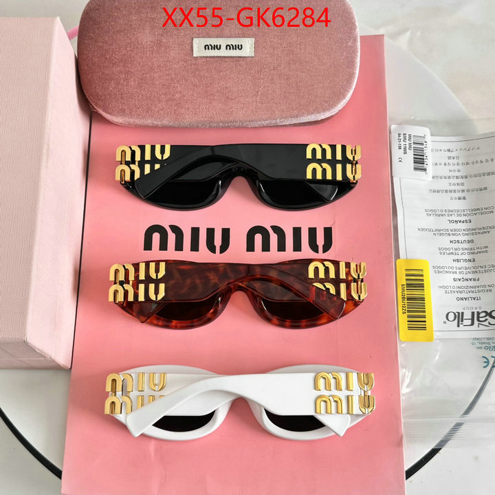 Glasses-Miu Miu replica wholesale ID: GK6284 $: 55USD