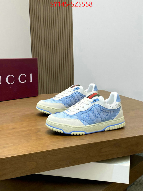 Men Shoes-Gucci what is a 1:1 replica ID: SZ5558 $: 145USD