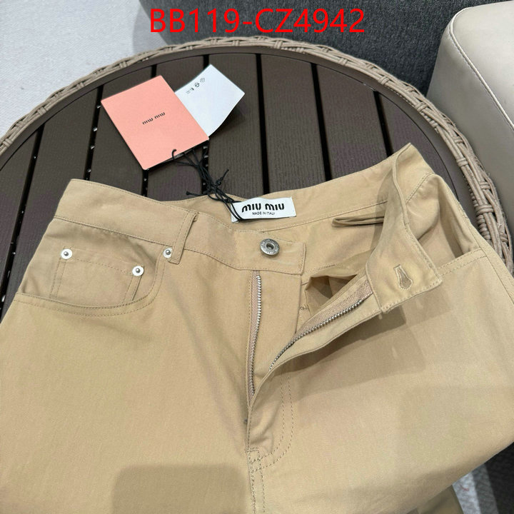 Clothing-MIU MIU is it ok to buy ID: CZ4942 $: 119USD
