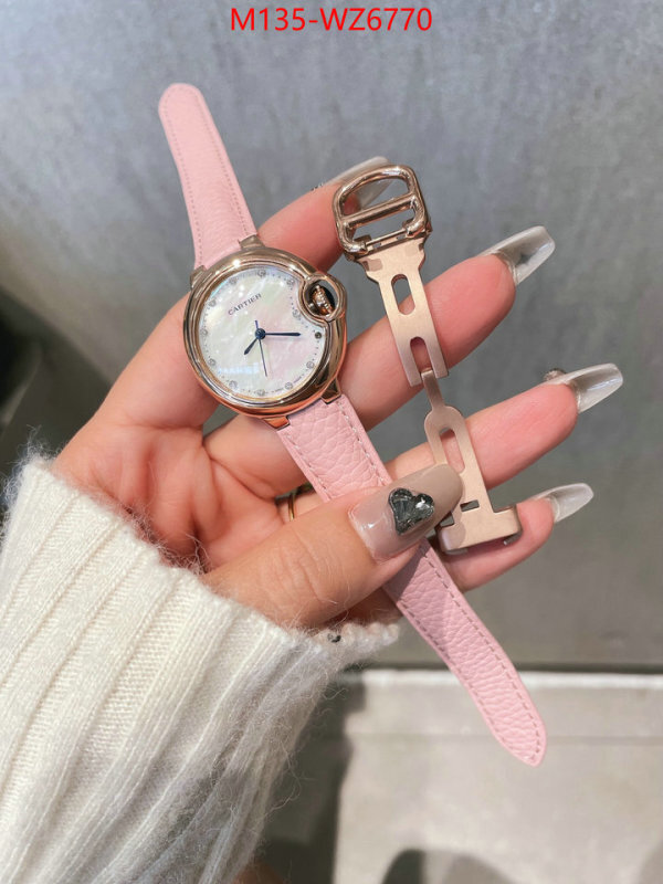 Watch(4A)-Cartier top quality designer replica ID: WZ6770 $: 135USD