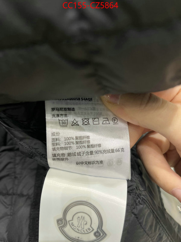 Down jacket Women-Moncler mirror quality ID: CZ5864 $: 155USD