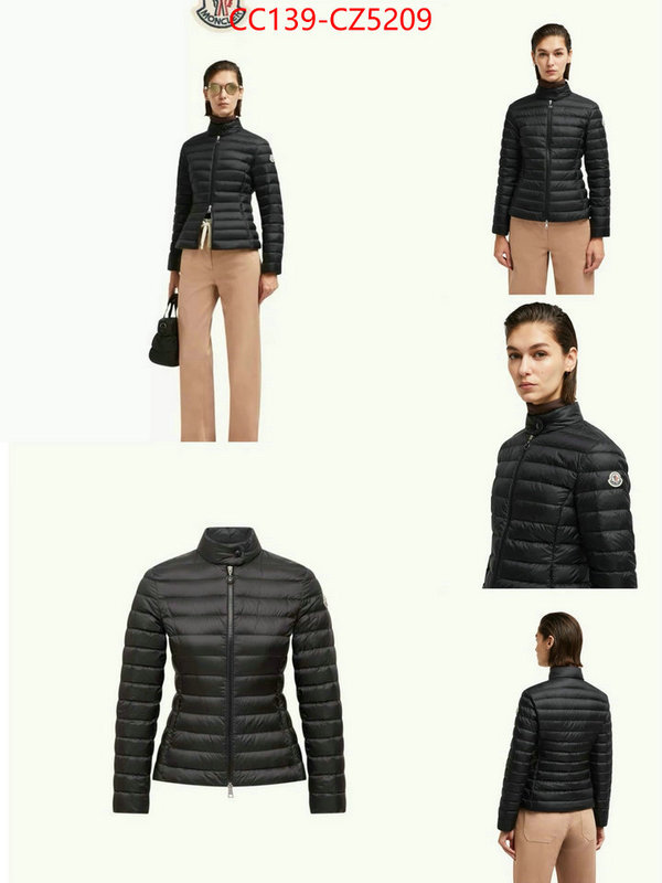 Down jacket Women-Moncler buy luxury 2024 ID: CZ5209 $: 139USD