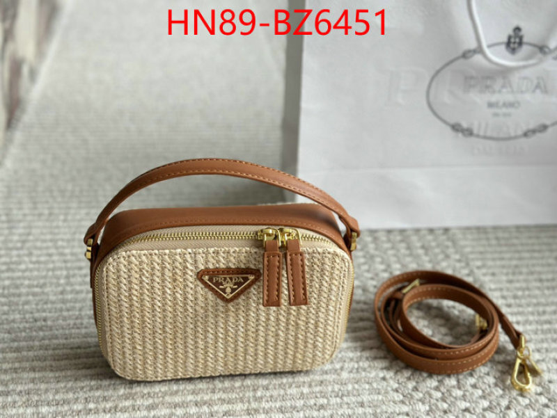 Prada Bags(4A)-Crossbody- best replica ID: BZ6451 $: 89USD,